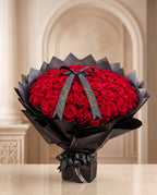 Crimson Crown Bouquet | 65 Premium Red Roses
