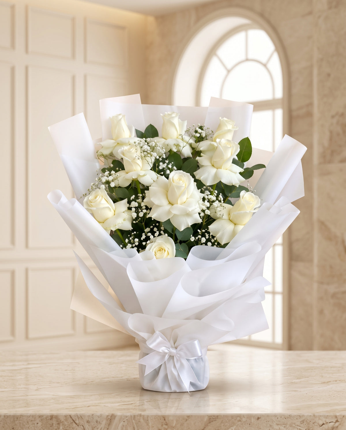 Pure White Bouquet