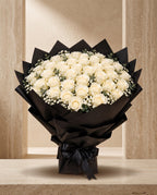 The Midnight Pearl Bouquet