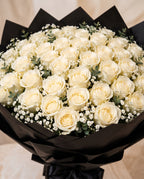 The Midnight Pearl Bouquet